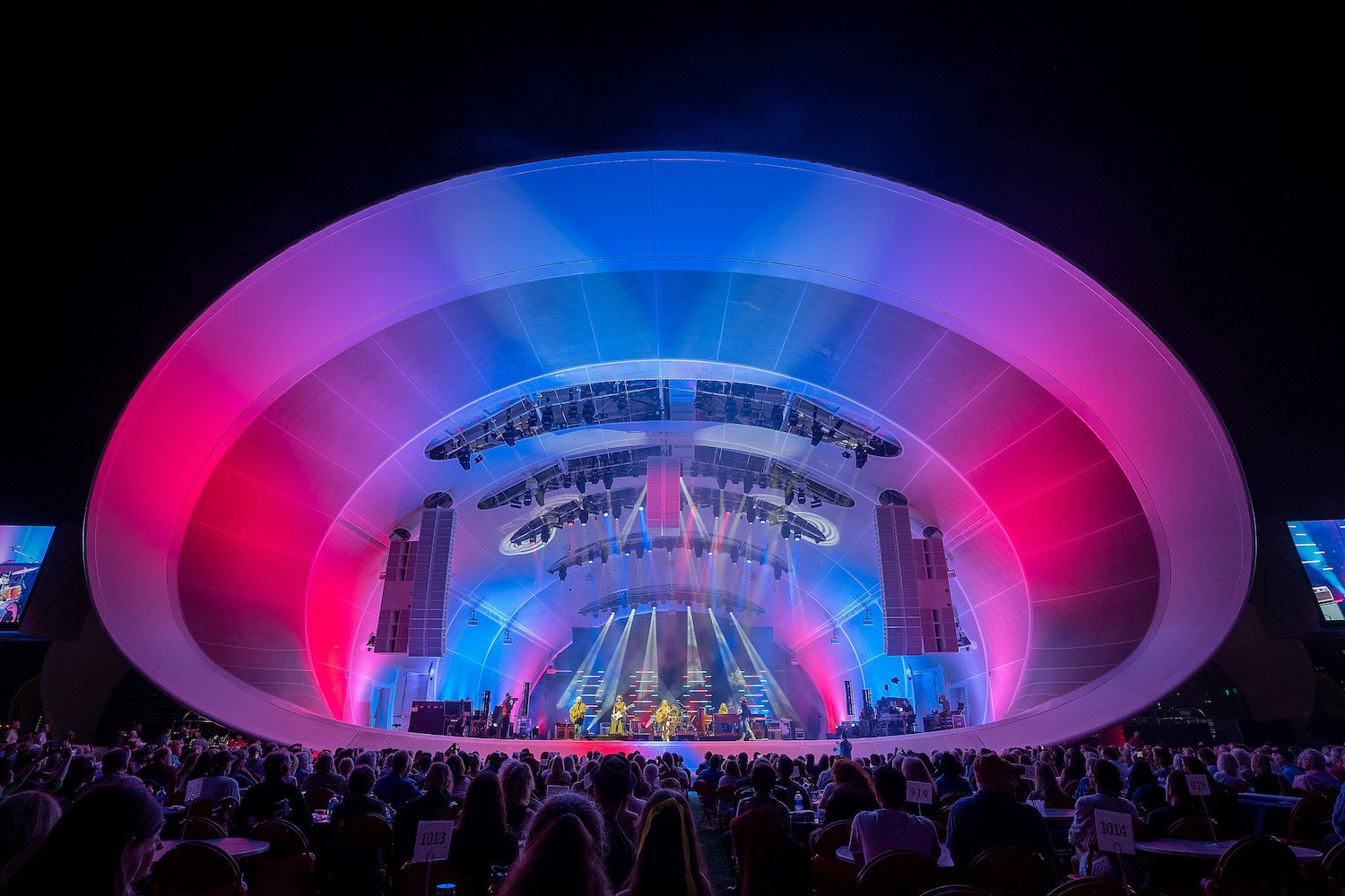 San Diego music and concert venue The Rady Shell at Jacobs Park named for local philanthropist Ernest Rady