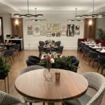 The Harvest Kitchen and Spirits restaurant in the new DoubleTree By Hilton Clarksville Riverview on Dec. 2, 2024. (Chris Smith)