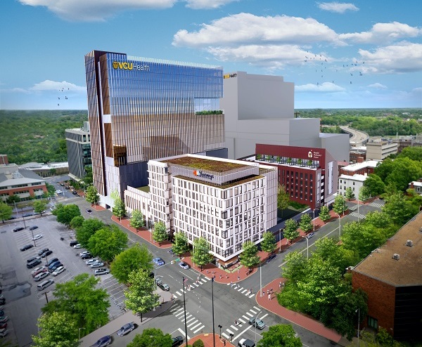 VCU Health agrees to mediation with city on disputed tax payments 16 Public Safety old rendering