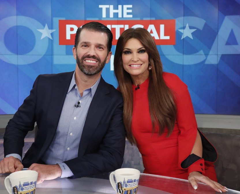 THE VIEW - Donald Trump Jr. and Kimberly Guilfoyle appeared today, Thursday, November 7, 2019 on ABC's "The View," as the show celebrated its 5,000th episode. "The View" airs Monday-Friday 11am-12 noon, ET on ABC. VW19(Photo by Lou Rocco/ABC via Getty Images) DONALD TRUMP JR., KIMBERLY GUILFOYLE