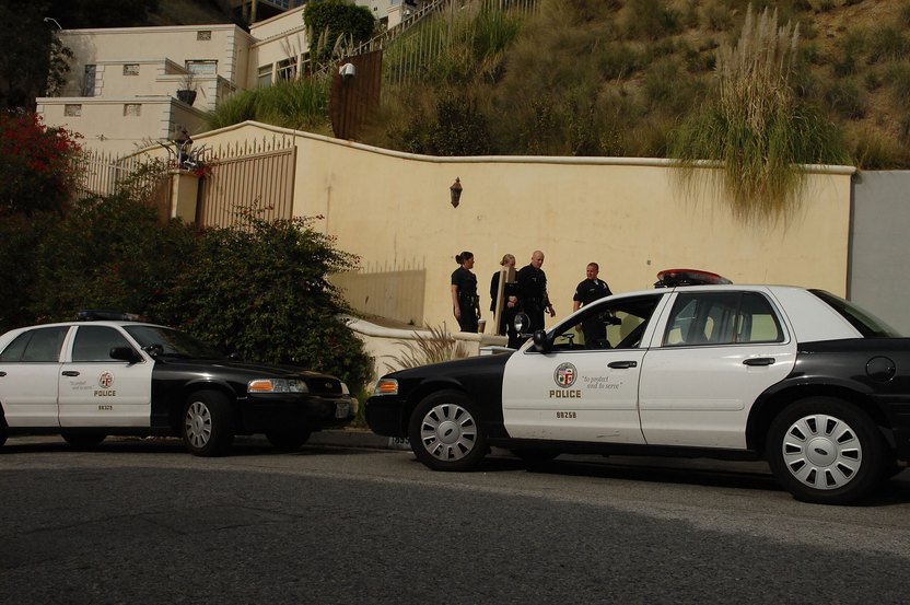 LOS ANGELES, CA - DECEMBER 20: General view of Brittany Murphy's house on December 20, 2009 in Los Angeles, California. (Photo by Chris Wolf/FilmMagic)