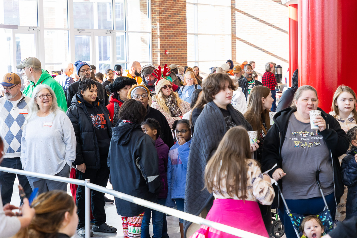 Radical Mission Compassionate Ministries hosted their annual Warm Souls event at the Morgan University Center at Austin Peay State University on December 21, 2024. (Wesley Irvin)