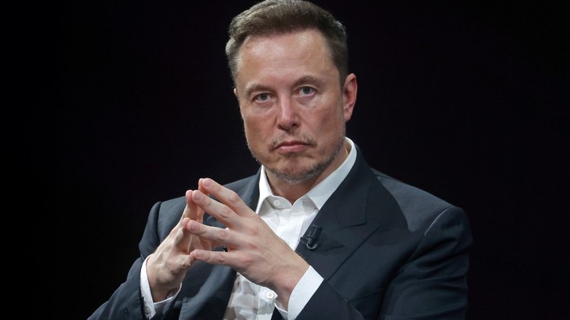 Chief Executive Officer of SpaceX and Tesla and owner of Twitter, Elon Musk attends the Viva Technology conference dedicated to innovation and startups at the Porte de Versailles exhibition centre on June 16, 2023 in Paris, France. Elon Musk is visiting Paris for the VivaTech show where he gives a conference in front of 4,000 technology enthusiasts. He also took the opportunity to meet Bernard Arnaud, CEO of LVMH and the French President. Emmanuel Macron, who has already met Elon Musk twice in recent months, hopes to convince him to set up a Tesla battery factory in France, his pioneer company in electric cars. (Photo by Chesnot/Getty Images)