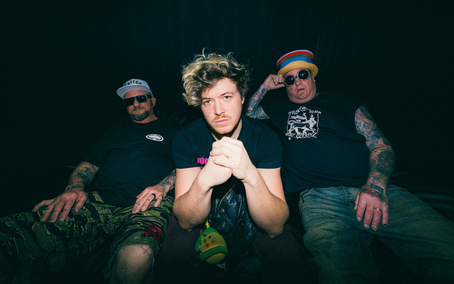 Band members of Sublime featuring Jakob Nowell, the lead singer Bradley's son