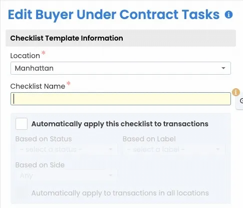 Paperless Pipeline customized templates screenshot