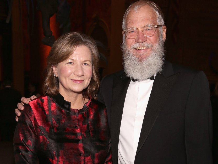 NEW YORK, NY - NOVEMBER 30: Regina Lasko and David Letterman attend The 2017 Museum Gala at American Museum of Natural History on November 30, 2017 in New York City. (Photo by Sylvain Gaboury/Patrick McMullan via Getty Images)