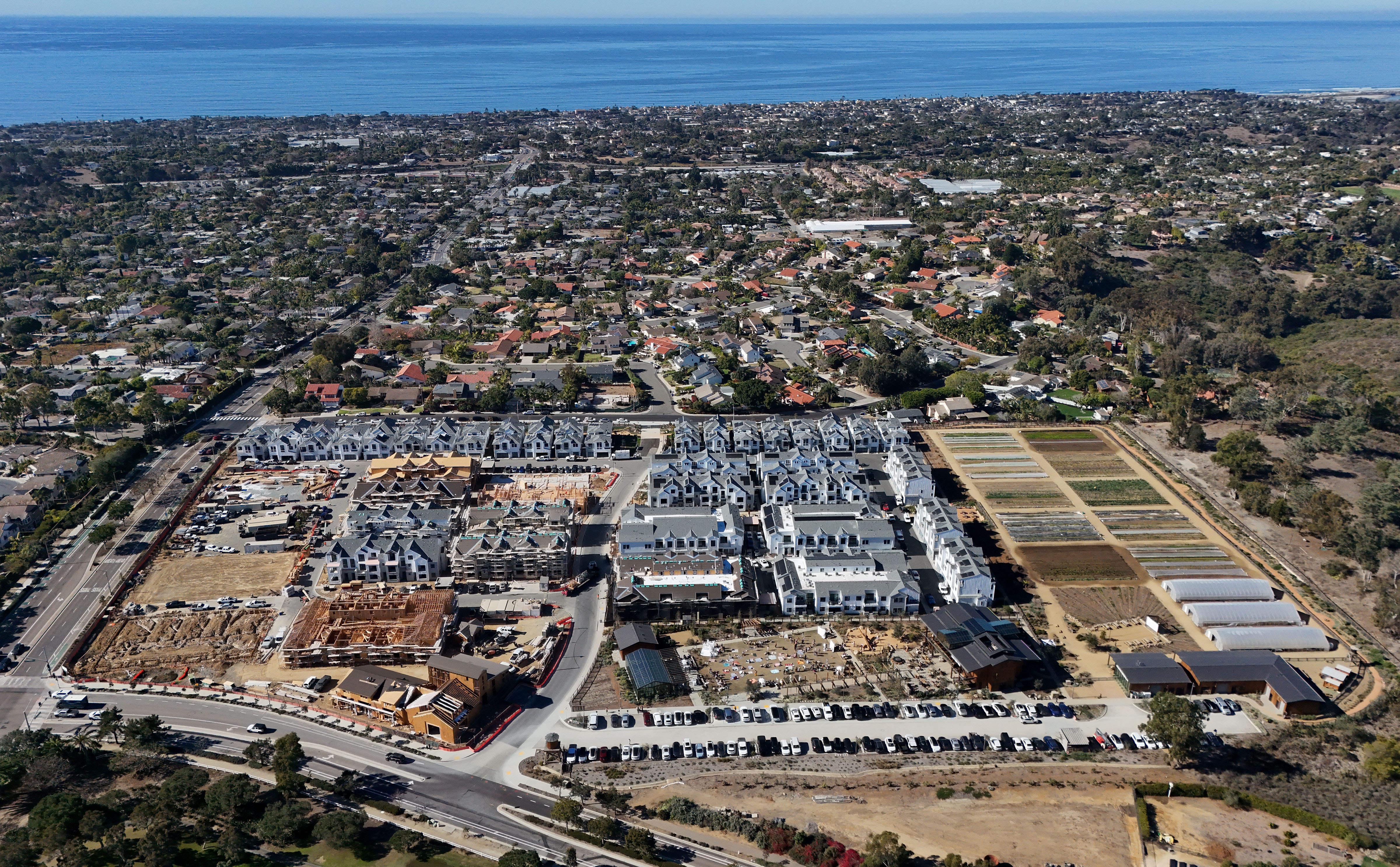 Fox Point Farms, a mixed-use farm-focused housing project in Encinitas...
