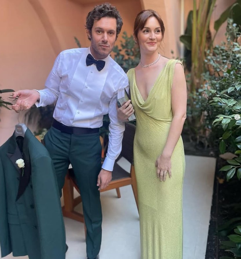 Leighton Meester Adam Brody wildfires