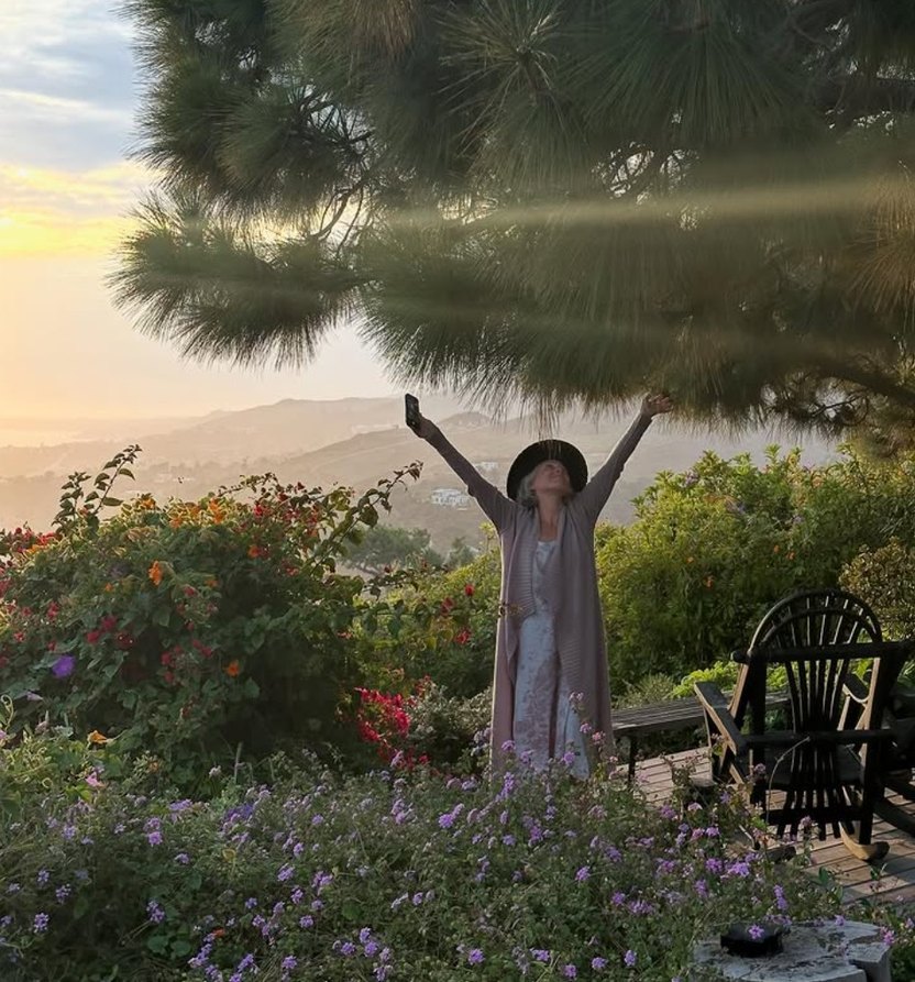 Ricki Lake wildfires