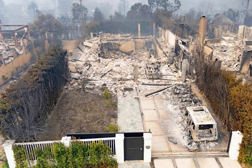 Miles Teller's home has been burnt to the ground due to California wildfires.