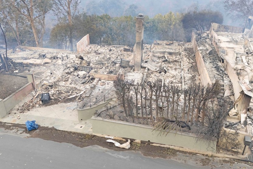 Eugene Levy's home was among the properties destroyed in the devastating Pacific Palisades wildfire.