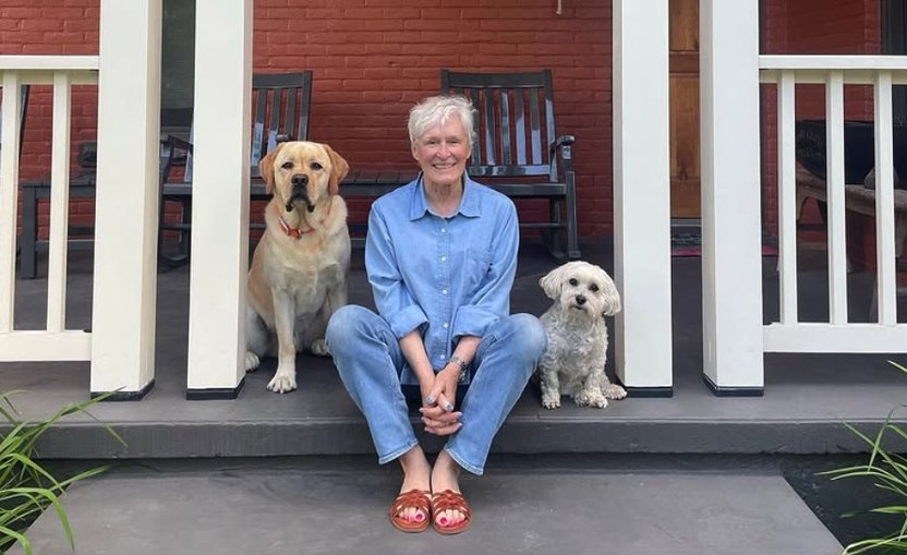 Glenn Close Reveals She's Building 'Zen Farmhouse' In Montana