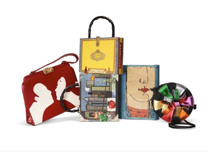 Nine gorgeous handbags are included in this lot.