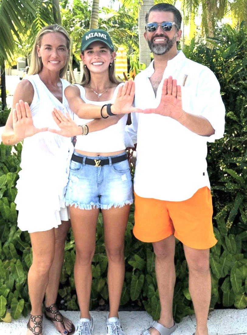 Although she is just 17, the 17-year-old has already revealed that she has verbally committed to attending the University of Miami. Kai revealed the news just mere months before her grandfather regained his seat in the White House.