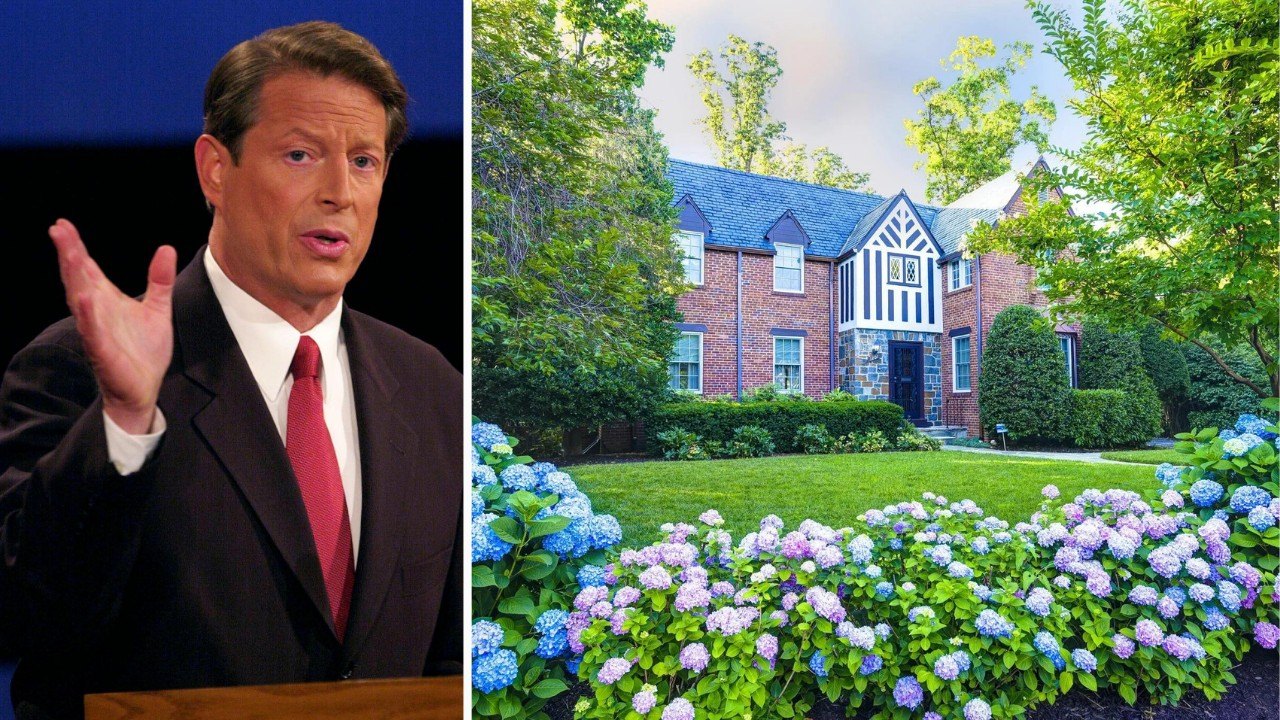 Former Vice President Al Gore Puts Iconic Virginia Home Up For Rent