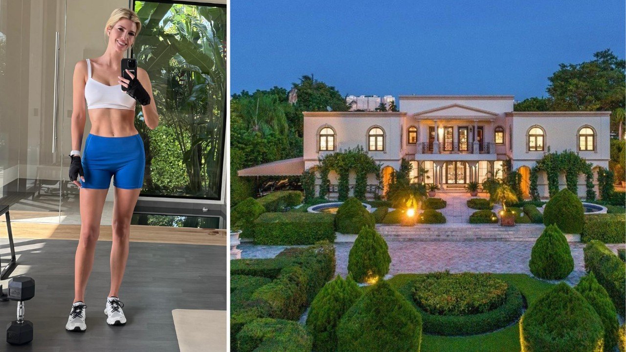 Ivanka Trump Reveals Glimpse at Private Gym as She Enjoys Workout at $24 Million Miami Mansion