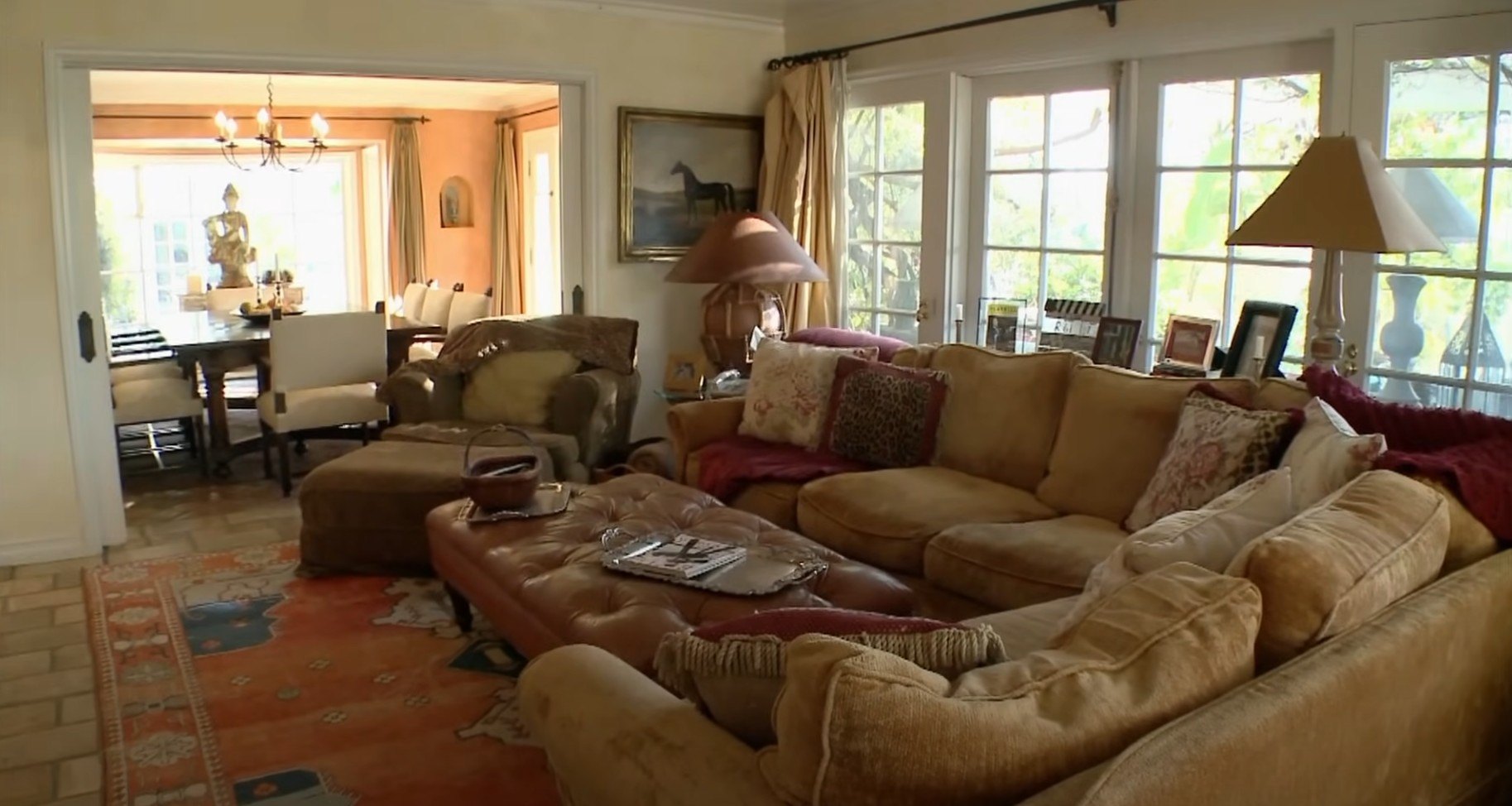 Inside Harry Hamlin and Lisa Rinna's $4 Million Beverly Hills Home Where 'Mayfair Witches' Star Cooked Up His New Red Sauce Brand