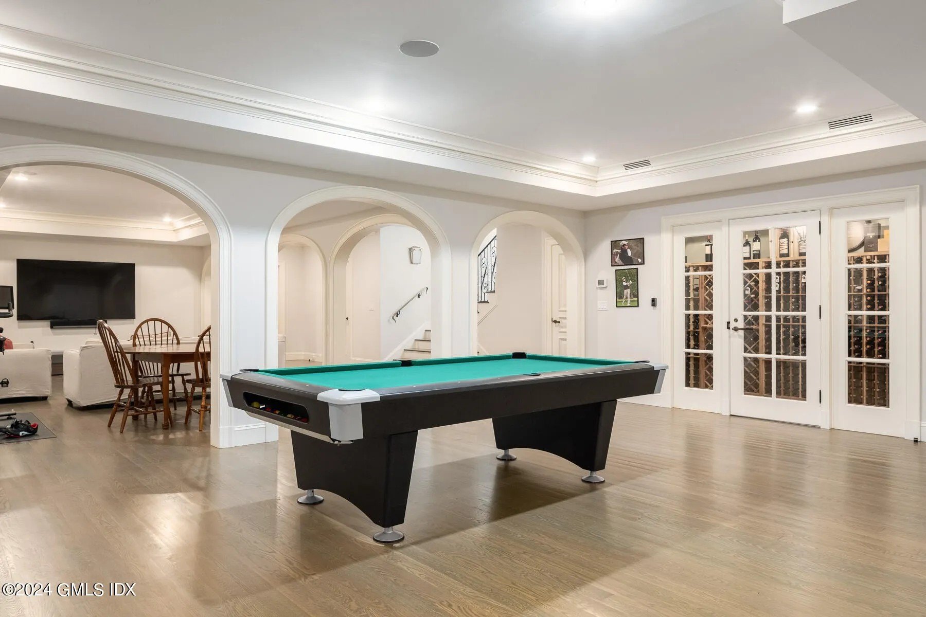 Riverside CT estate with finished basement