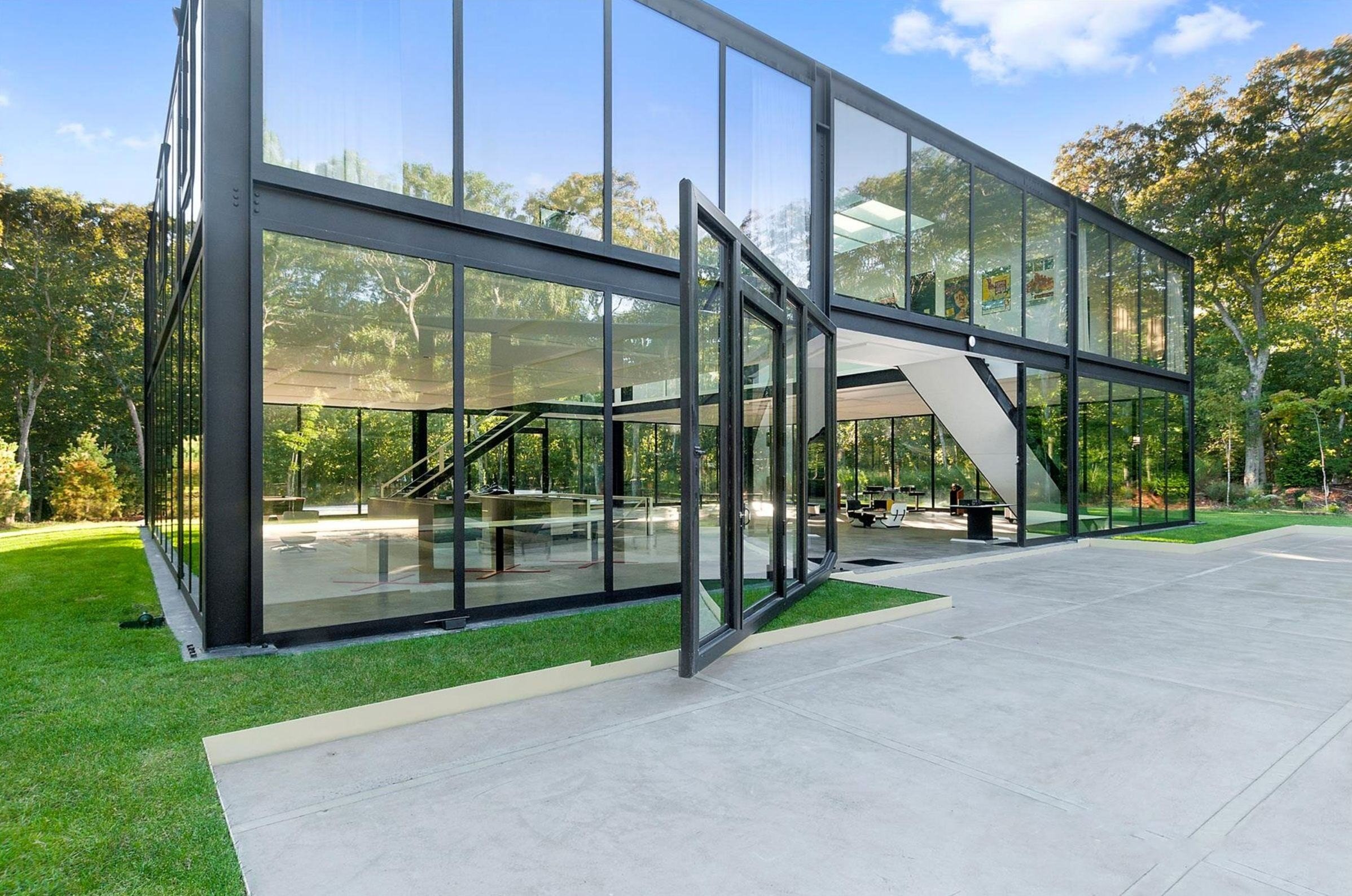 Located in East Hampton, NY, the swanky abode is available for $6 million.