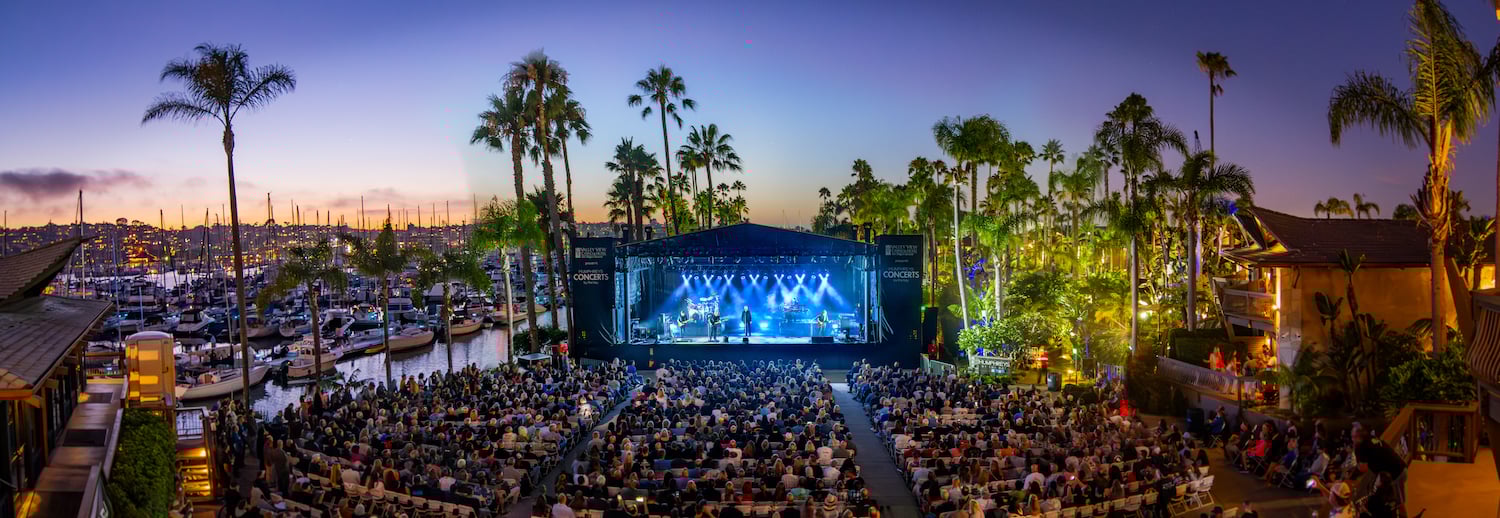 Concert at Humphreys Concerts By The Bay in Shelter Island, San Diego