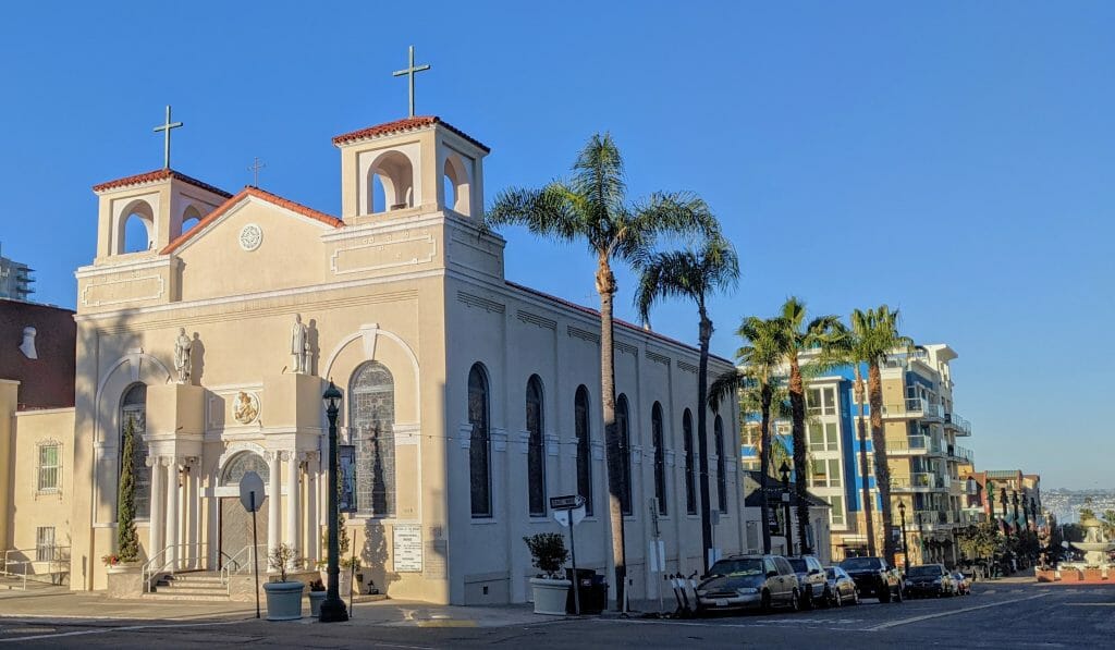 Lady of the Rosary Church Little Italy San Diego