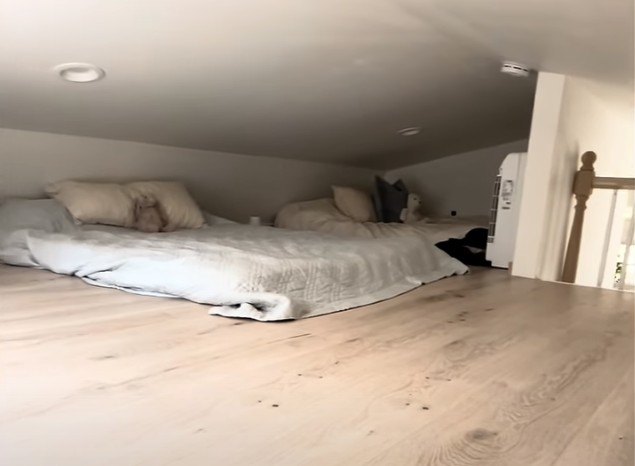 The boys love the independence they have in their own private sleeping loft.