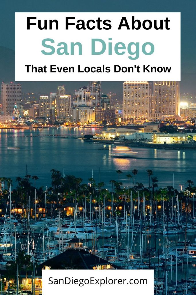 San Diego has so much to explore and discover, even locals don't know some of these fun facts about San Diego. Do you know them? San Diego Things to See - San Diego Things To Do - San Diego Attractions - San Diego History - San Diego Fun Facts #SanDiego #SoCal #California #VisitSanDiego #SanDiegan #SanDiegoitinerary #sandiegoplaces