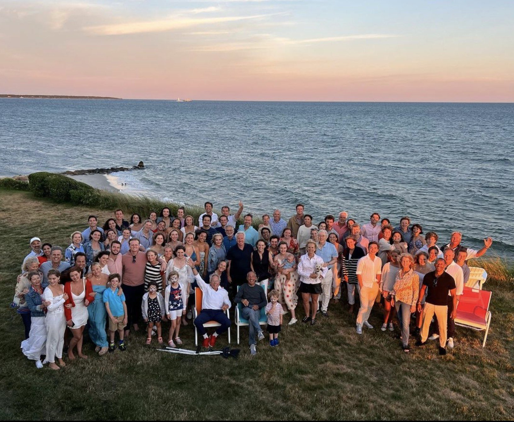 Kennedy family at Hyannis Port compound