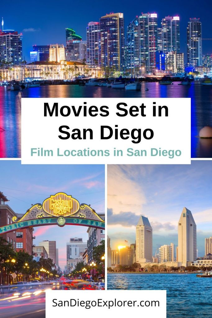 Movies Filmed In San Diego - San Diego Film Locations - San Diego Movies - San Diego Attractions - What to do in San Diego - Things to do in San Diego - Movies set in San Diego #sandiego #california #movies #filmlocations #sandiegoitinerary #sandiegoca #usa #usatrip #sandiegoexplorer