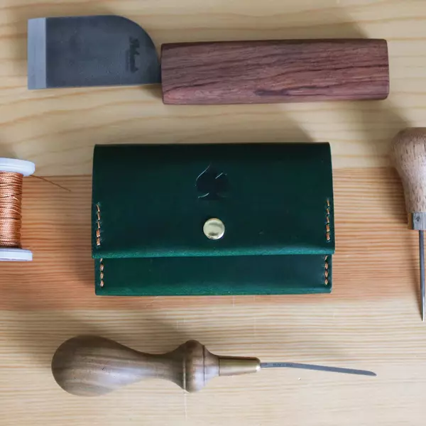 Made Here: The Queen Wallet by Crafted Gambit Goods,Tsering Asha