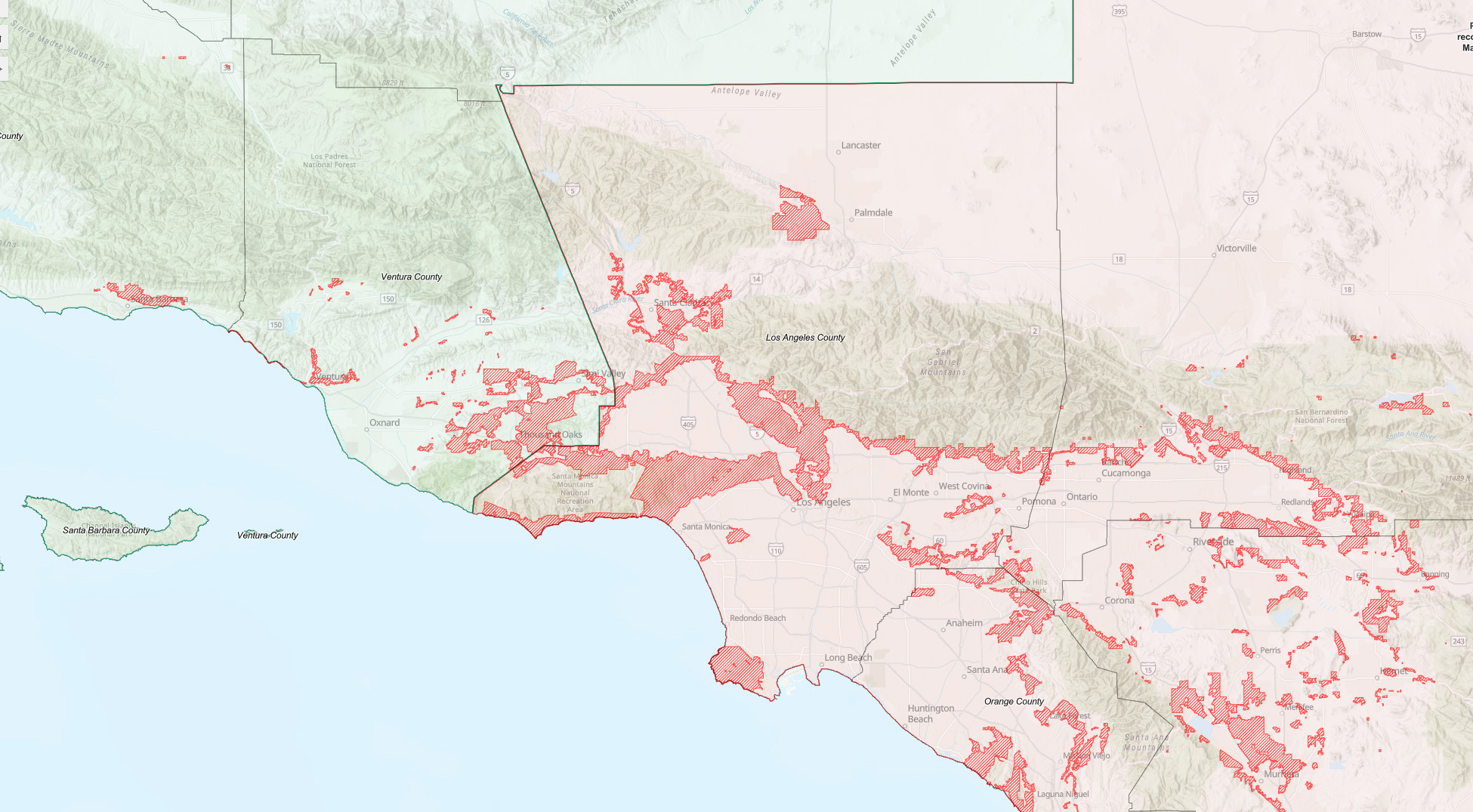 2011 Fire Hazard Severity Zone Map