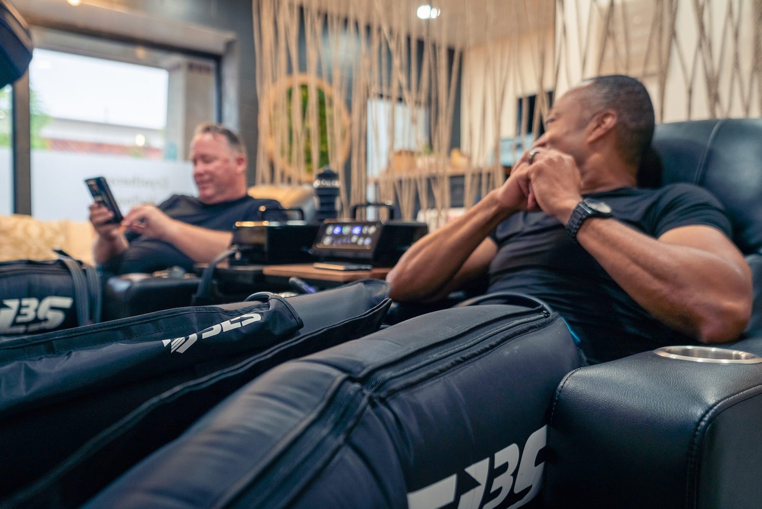 San Diego spa wellness and biohacking treatments featuring Compression therapy from Cry Republic