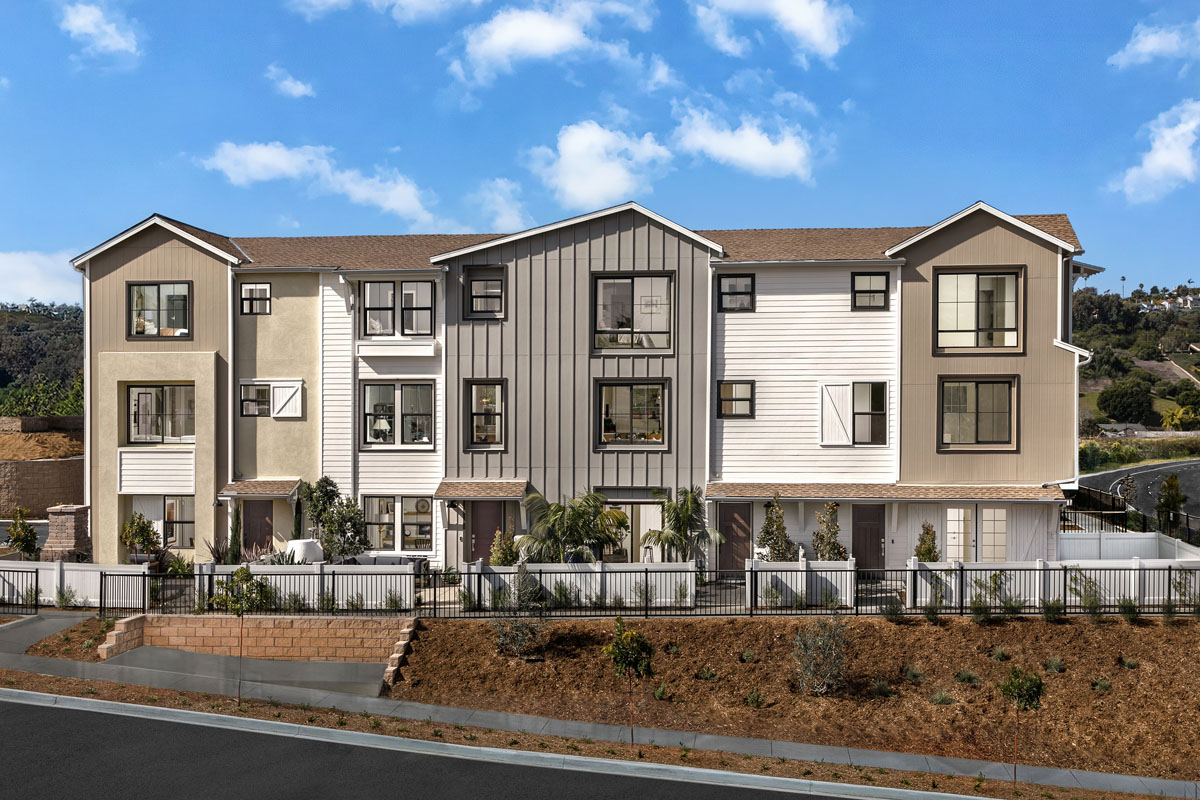 Coral Ridge is a townhouse development in Carlsbad with homes...