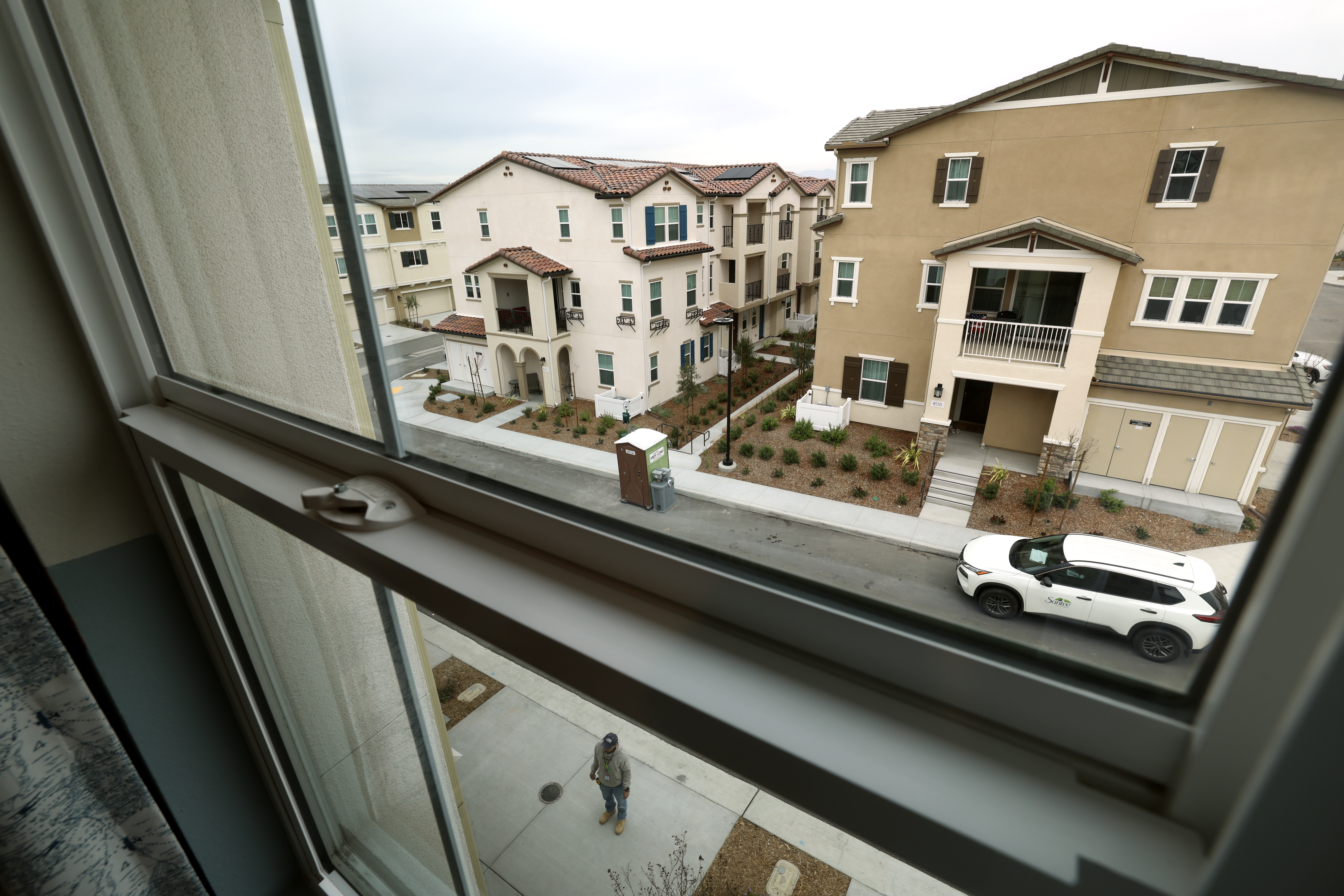 View from a unit in Prospect Park in Santee in...
