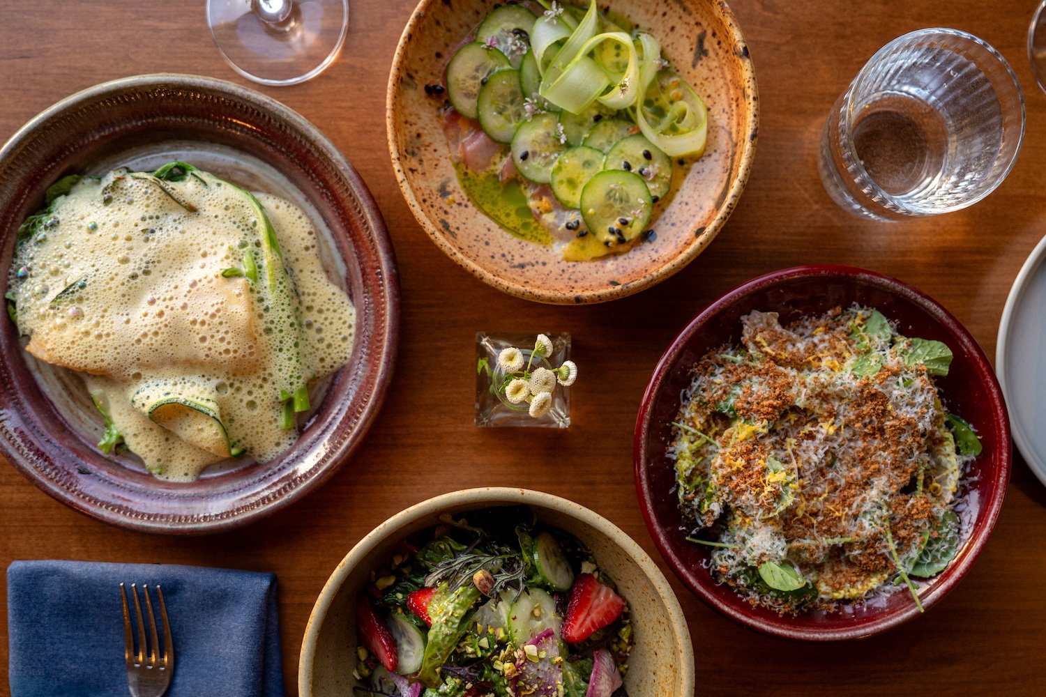 Food from new San Diego wine bar and restaurant Little Victor Wine Bar located in Carlsbad