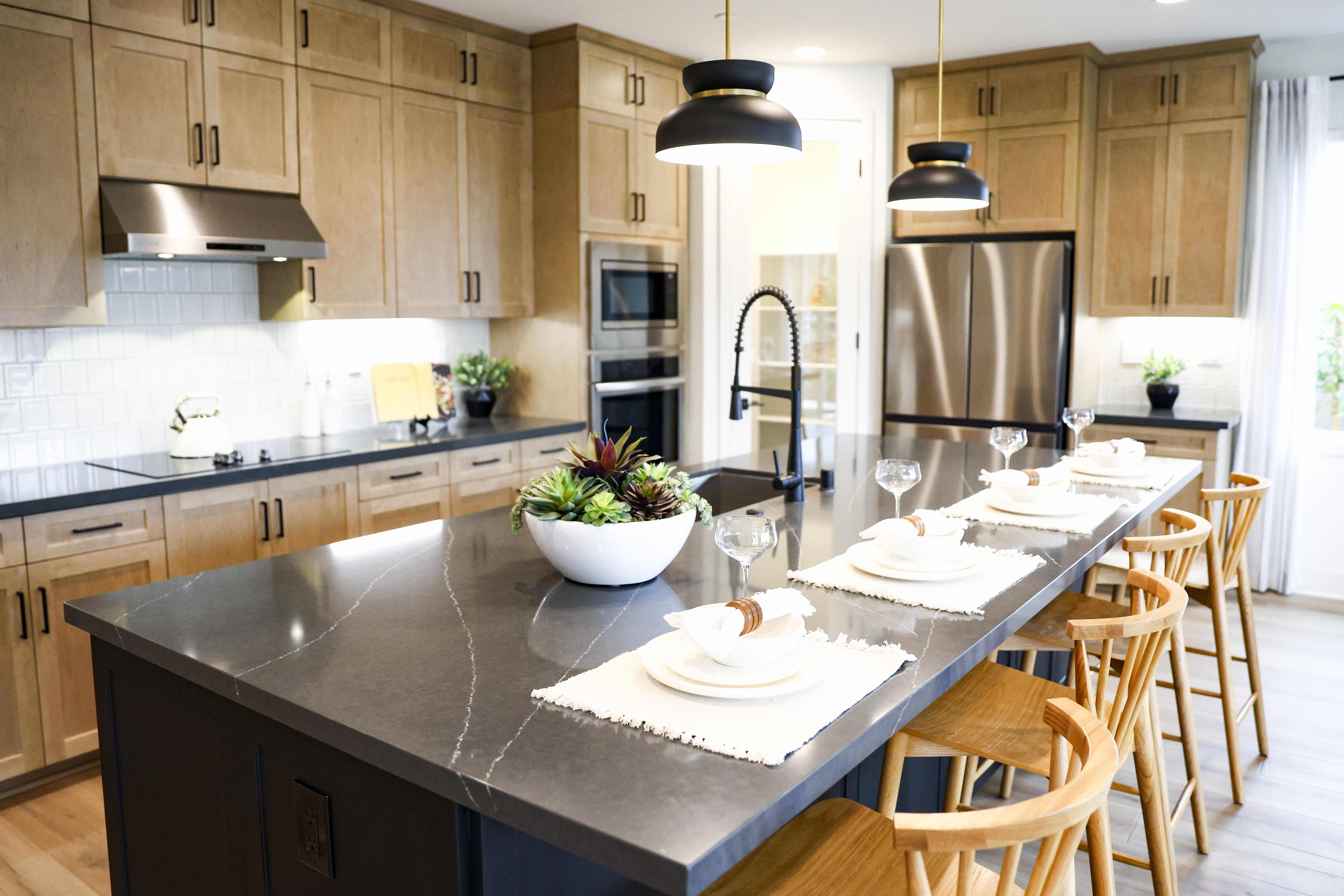 The interior of a home within the KB Home Dixon...