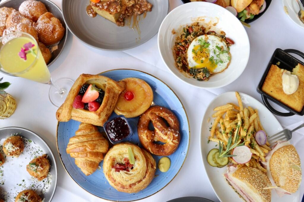 Easter brunch in San Diego 2025 featuring Mister A's