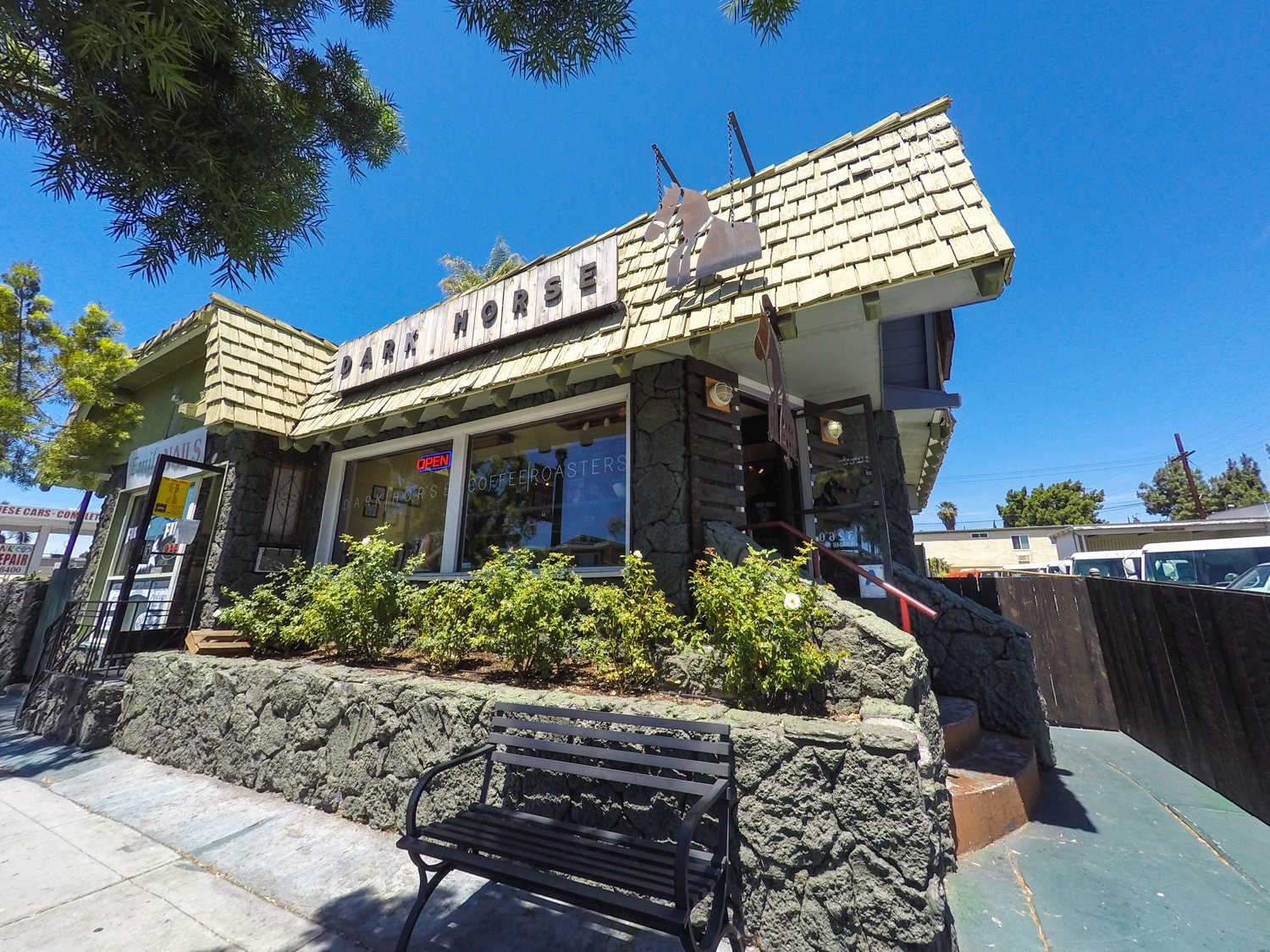 Exterior of San Diego coffee shop in Normal Heights which is closing this April 2025 and opening a new location in Hillcrest this year
