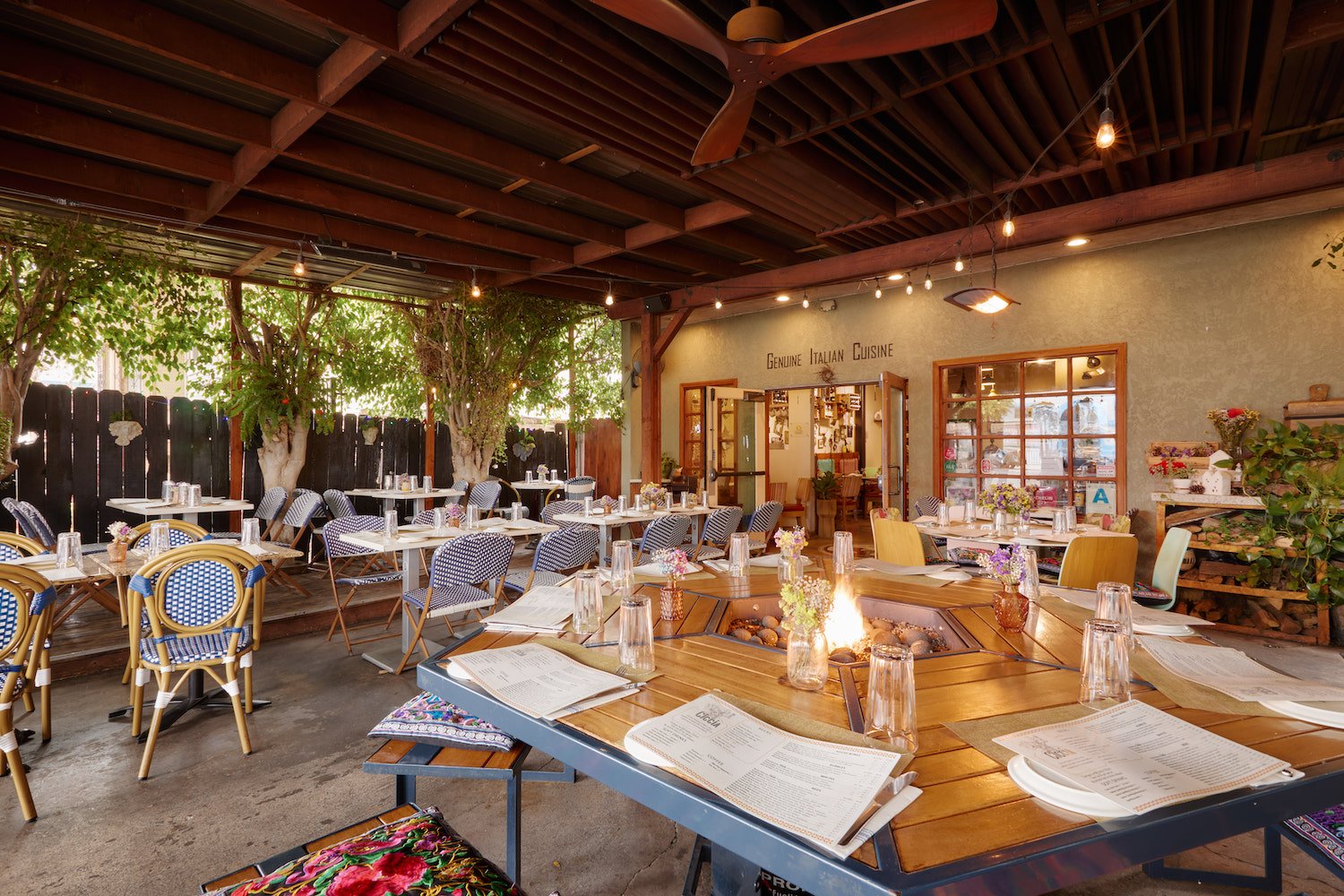 Exterior of San Diego brunch restaurant Cicci Osteria in Barrio Logan