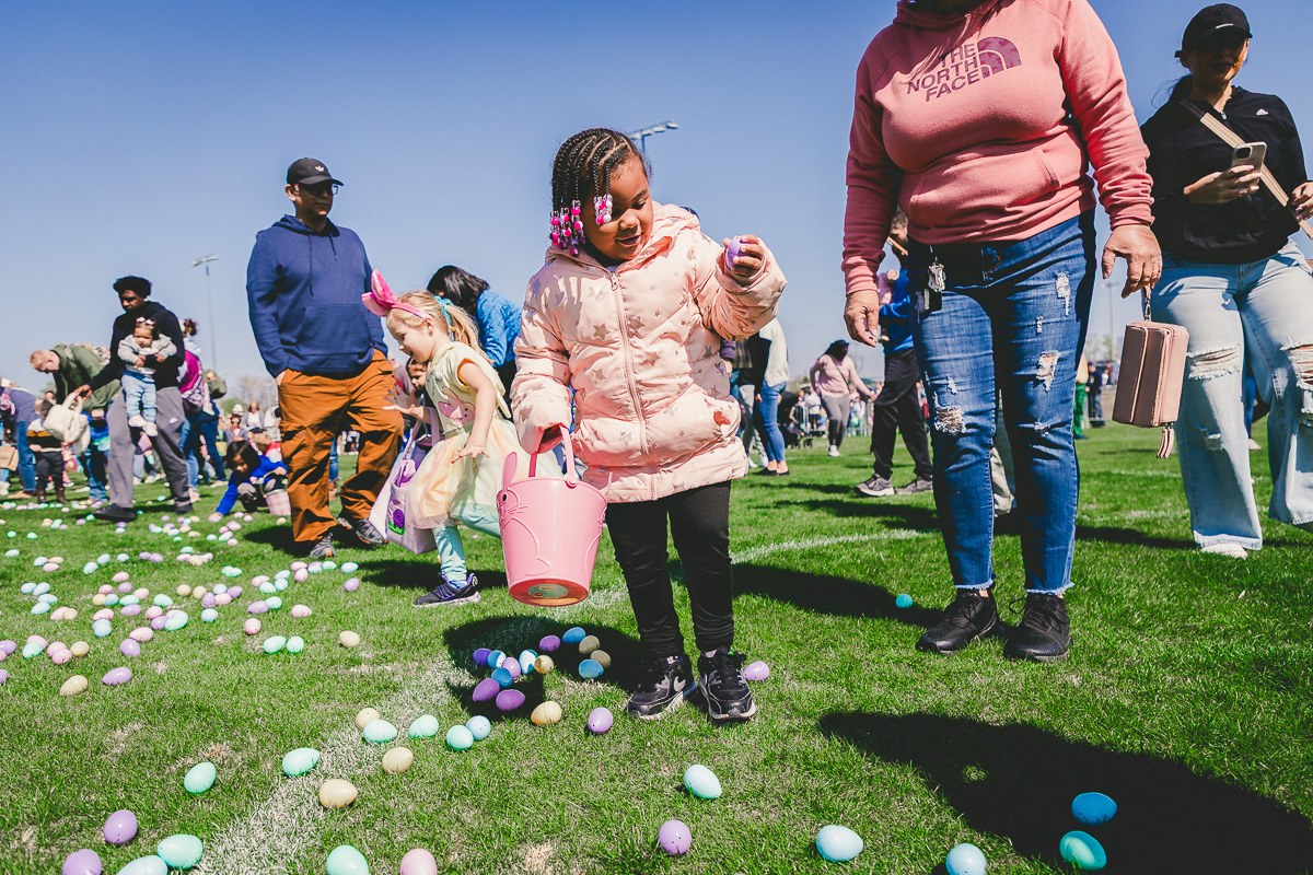 Easter Egg Hunt returns to Civitan Park with helicopter drop, adaptive activities | PHOTOS