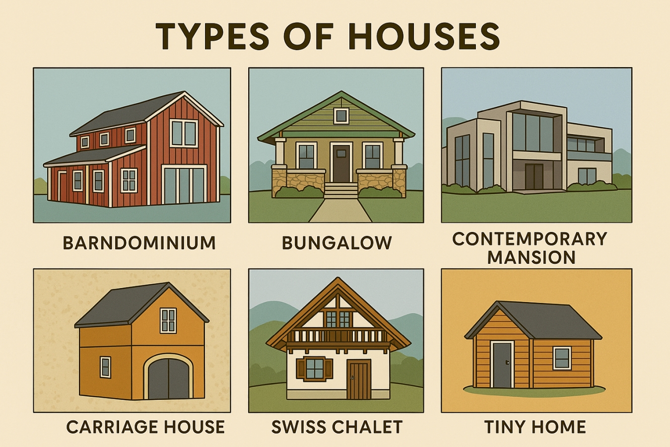 25 Types Of Houses For Aspiring Homeowners,Stefan Gheorghe