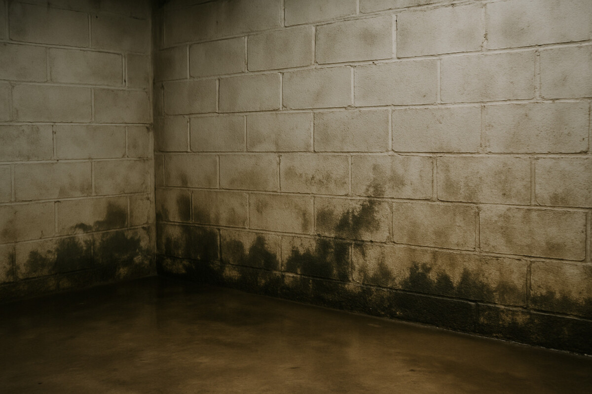 damp basement