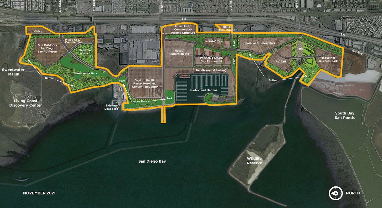 Gaylord Pacific Resort & Convention Center in Chula Vista Bayfront Master Development Plan 