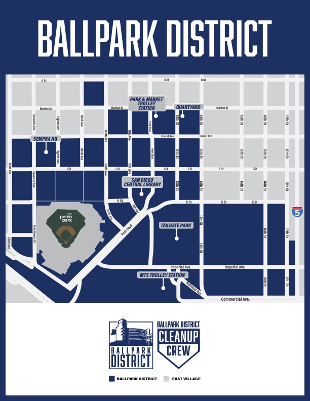 Ballpark District created to clean up blocks around Petco Park