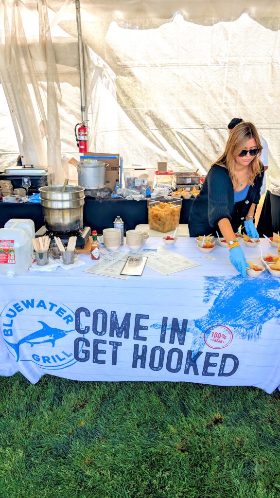Bluewater Grill at Sommsation VIP Pavilion California Wine Festival Carlsbad