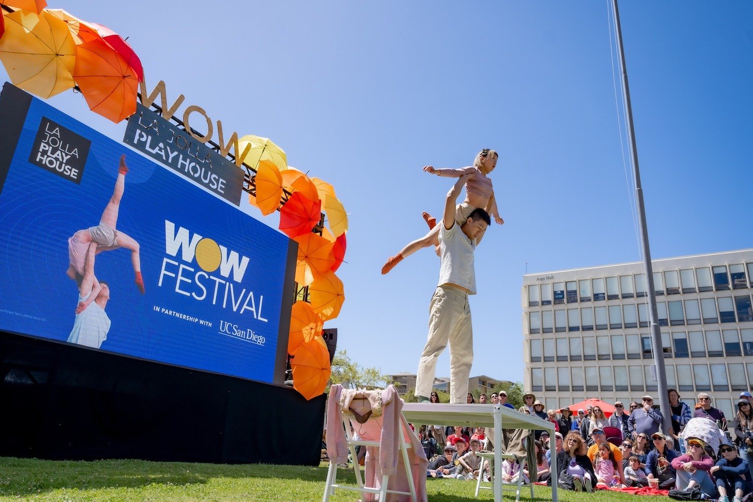 Fun Things to do in San Diego this weekend April 24-27, 2025 featuring the Without Walls Festival (WOW Festival) of arts on UC San Diego's campus in La jolla