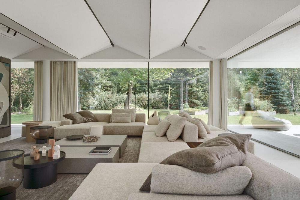 S house in Poland interior