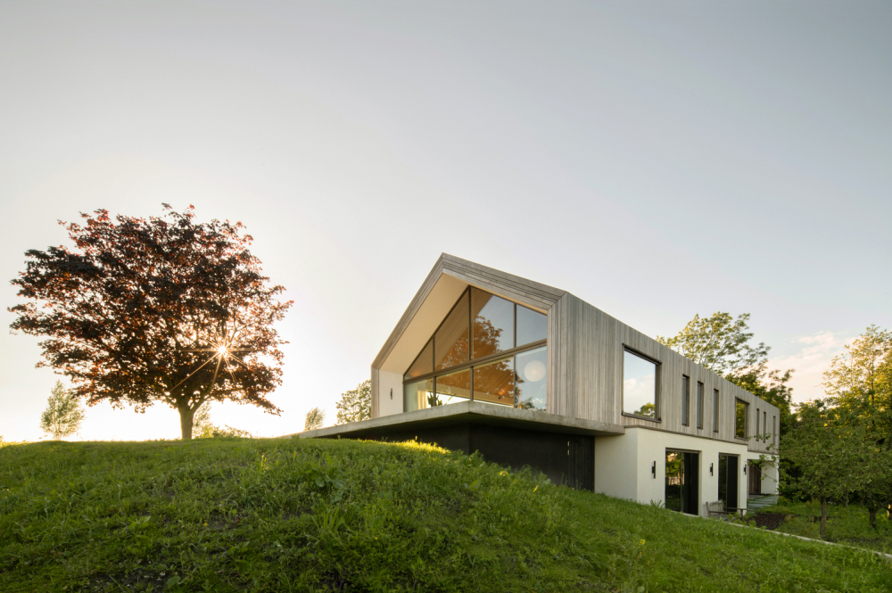 Gable Roof Barn House Dutch Landscape