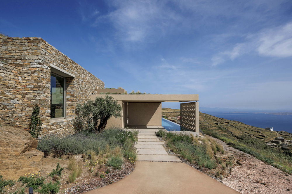 Greece Dream Home Carved into the Hillside