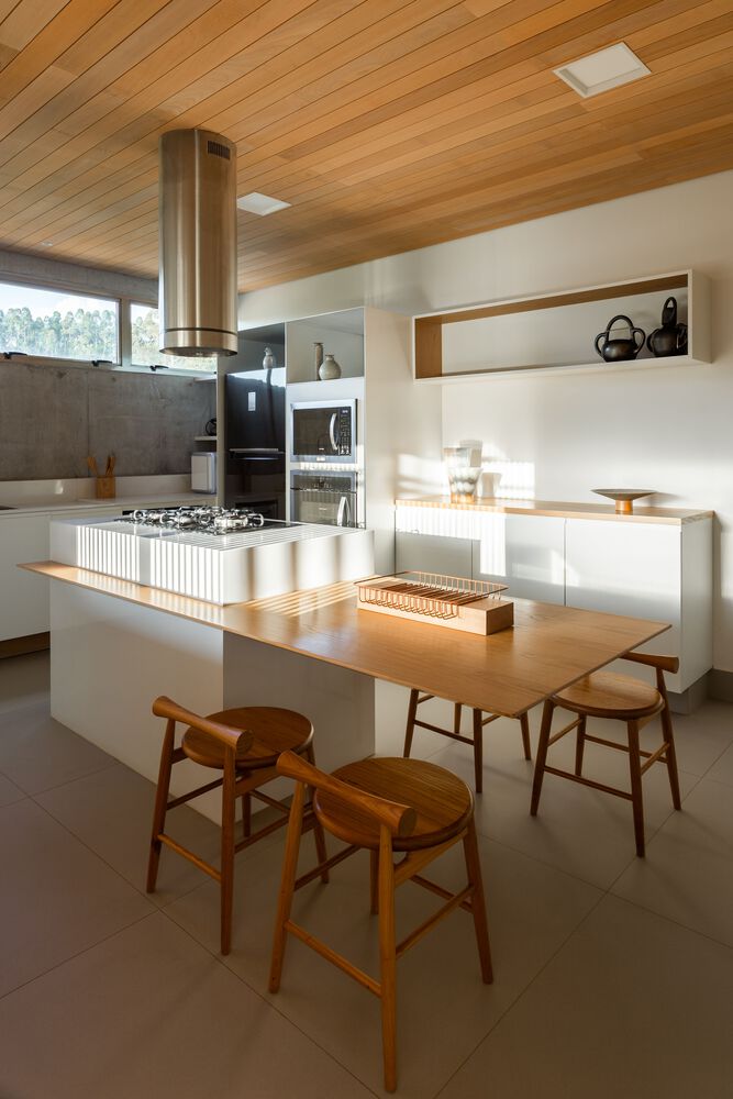 House Sao Pedro by FGMF In Brazil kitchen